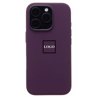 Чехол для Apple iPhone 16 Pro силиконовый MagSafe (анимация работает) <фиолетовый> (премиум) ― Оптовый PromiseMobile