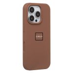 Чехол для Apple iPhone 16 Pro силиконовый Soft Touch <коричневый> (премиум)
