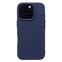 Чехол для Apple iPhone 16 Pro силиконовый Soft Touch 4 <темно-синий> ― Оптовый PromiseMobile