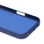 Чехол для Apple iPhone 16 Pro силиконовый Soft Touch 4 <темно-синий>