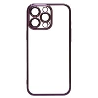 Чехол для Apple iPhone 16 Pro Max пластиковый с закрытой камерой <синий> ― Оптовый PromiseMobile