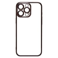 Чехол для Apple iPhone 16 Pro Max пластиковый с закрытой камерой <черный> ― Оптовый PromiseMobile