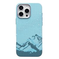 Чехол для Apple iPhone 16 Pro Max пластиковый MagSafe MosBros <голубой> ― Оптовый PromiseMobile