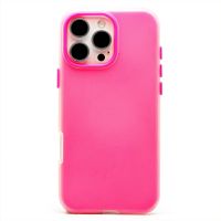 Чехол для Apple iPhone 16 Pro Max силиконовый матовый №10 <розовый> ― Оптовый PromiseMobile