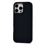 Чехол для Apple iPhone 16 Pro Max силиконовый матовый №6 <черный>