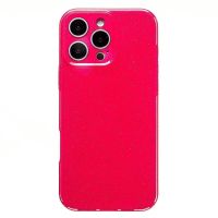 Чехол для Apple iPhone 16 Pro Max силиконовый с блестками №3 <розовый> ― Оптовый PromiseMobile