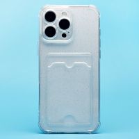 Чехол для Apple iPhone 16 Pro Max силиконовый с картхолдером №5 <прозрачный> ― Оптовый PromiseMobile