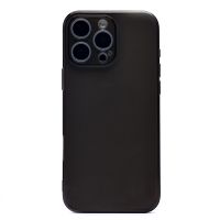 Чехол для Apple iPhone 16 Pro Max силиконовый ультратонкий <прозрачно-черный> ― Оптовый PromiseMobile