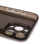 Чехол для Apple iPhone 16 Pro Max силиконовый ультратонкий <прозрачно-черный>