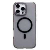 Чехол для Apple iPhone 16 Pro Max силиконовый MagSafe №9 <черный> ― Оптовый PromiseMobile