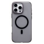 Чехол для Apple iPhone 16 Pro Max силиконовый MagSafe №9 <черный>