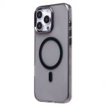 Чехол для Apple iPhone 16 Pro Max силиконовый MagSafe №9 <черный>