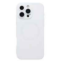 Чехол для Apple iPhone 16 Pro Max силиконовый Matte MagSafe <белый> ― Оптовый PromiseMobile