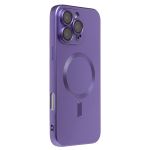 Чехол для Apple iPhone 16 Pro Max силиконовый Matte MagSafe <пурпурный>
