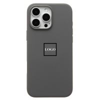 Чехол для Apple iPhone 16 Pro Max силиконовый MagSafe (анимация работает) <серый> (премиум) ― Оптовый PromiseMobile