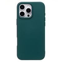 Чехол для Apple iPhone 16 Pro Max силиконовый Soft Touch 4 <темно-зеленый> ― Оптовый PromiseMobile