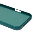 Чехол для Apple iPhone 16 Pro Max силиконовый Soft Touch 4 <темно-зеленый>