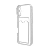 Чехол для Apple iPhone 17 PromiseMobile силиконовый с картхолдером <прозрачный> ― Оптовый PromiseMobile