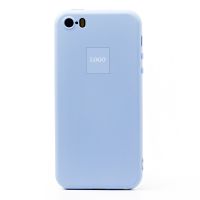Чехол для Apple iPhone 5, iPhone 5s, iPhone SE силиконовый Soft Touch 2 <голубой> (премиум) ― Оптовый PromiseMobile