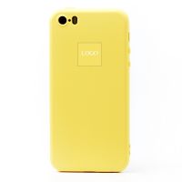 Чехол для Apple iPhone 5, iPhone 5s, iPhone SE силиконовый Soft Touch 2 <желтый> (премиум) ― Оптовый PromiseMobile