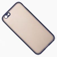 Чехол для Apple iPhone 6, iPhone 6s пластиковый с окантовкой <синий> ― Оптовый PromiseMobile