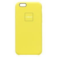 Чехол для Apple iPhone 6, iPhone 6s силиконовый Soft Touch <лимонный> (премиум) ― Оптовый PromiseMobile