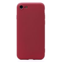 Чехол для Apple iPhone 7, 8, SE 2020, SE 2022 силиконовый Soft Touch 4 <бордовый> ― Оптовый PromiseMobile