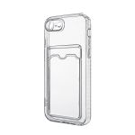 Чехол для Apple iPhone 7, iPhone 8, iPhone SE (2020), iPhone SE (2022) PromiseMobile силиконовый с картхолдером <прозрачный>