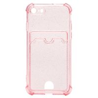 Чехол для Apple iPhone 7, 8, SE 2020, SE 2022 силиконовый с картхолдером №5 <розовый> ― Оптовый PromiseMobile