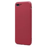 Чехол для Apple iPhone 7 Plus, iPhone 8 Plus силиконовый Soft Touch 4 <бордовый>
