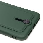 Чехол для Apple iPhone 7 Plus, iPhone 8 Plus силиконовый с картхолдером №4 <темно-зеленый>