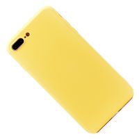 Чехол для Apple iPhone 7 Plus, iPhone 8 Plus силиконовый Soft Touch 4 <желтый> ― Оптовый PromiseMobile