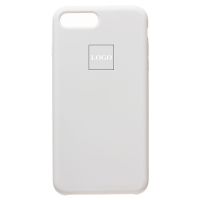 Чехол для Apple iPhone 7 Plus, iPhone 8 Plus силиконовый Soft Touch <белый> (премиум) ― Оптовый PromiseMobile