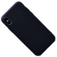 Чехол для Apple iPhone X, iPhone Xs силиконовый Soft Touch 2 <черный> ― Оптовый PromiseMobile