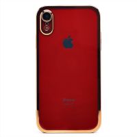 Чехол для Apple iPhone XR пластиковый с закрытой камерой <золотой> ― Оптовый PromiseMobile