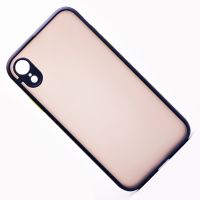 Чехол для Apple iPhone XR пластиковый с окантовкой <синий> ― Оптовый PromiseMobile