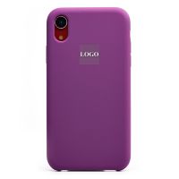 Чехол для Apple iPhone XR силиконовый Soft Touch <фиолетовый> (премиум) ― Оптовый PromiseMobile