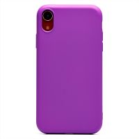 Чехол для Apple iPhone XR силиконовый Soft Touch 2 <фиолетовый> ― Оптовый PromiseMobile