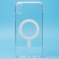 Чехол для Apple iPhone XS Max силиконовый MagSafe №2 <прозрачный> ― Оптовый PromiseMobile