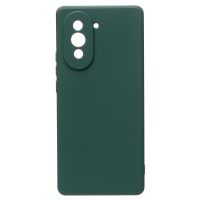 Чехол для Huawei Nova 10 (NCO-LX1) силиконовый Soft Touch 4 <темно-зеленый> ― Оптовый PromiseMobile