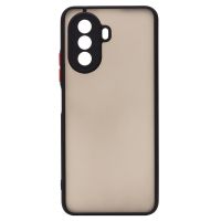 Чехол для Huawei Nova Y70, Y71 (MGA-LX9N) пластиковый с окантовкой <черный> ― Оптовый PromiseMobile