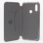 Чехол для Huawei P Smart 2019, Honor 10 Lite (HRY-LX1) флип боковой кожзам №3 <черный>