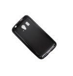 Чехол для Huawei U8812D силиконовый матовый <черный>