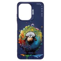 Чехол для Infinix Hot 30i (X669D) силиконовый (рис. 335/овечка) <темно-синий> ― Оптовый PromiseMobile