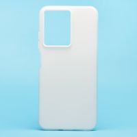 Чехол для Infinix Hot 30i (X669D) силиконовый матовый №10 <белый> ― Оптовый PromiseMobile