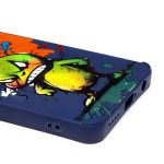 Чехол для Infinix Hot 40 (X6836), 40 Pro (X6837) силиконовый (рис. 335/заяц) <темно-синий>