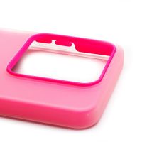 Чехол для Infinix Hot 40i (X6528B) силиконовый матовый №10 <розовый> ― Оптовый PromiseMobile