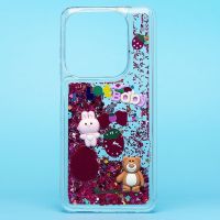 Чехол для Infinix Hot 40i (X6528B) силиконовый 3D игрушки <бордовый> ― Оптовый PromiseMobile
