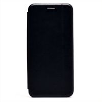 Чехол для Infinix Hot 40i (X6528B) флип боковой кожзам №3 <черный> ― Оптовый PromiseMobile