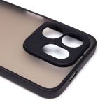 Чехол для Infinix Hot 50i (X6531B) пластиковый с окантовкой <черный>